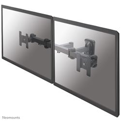 Neomounts by Newstar TV/Monitor Wall Mount (Full Motion) for TWO 10"-27" Screens - Black							